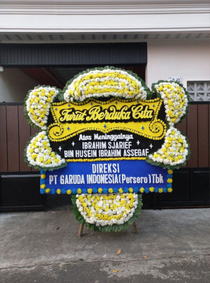 Papan Bunga Duka di Talang Semut