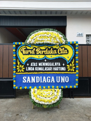 Papan Bunga Duka di Talang Semut